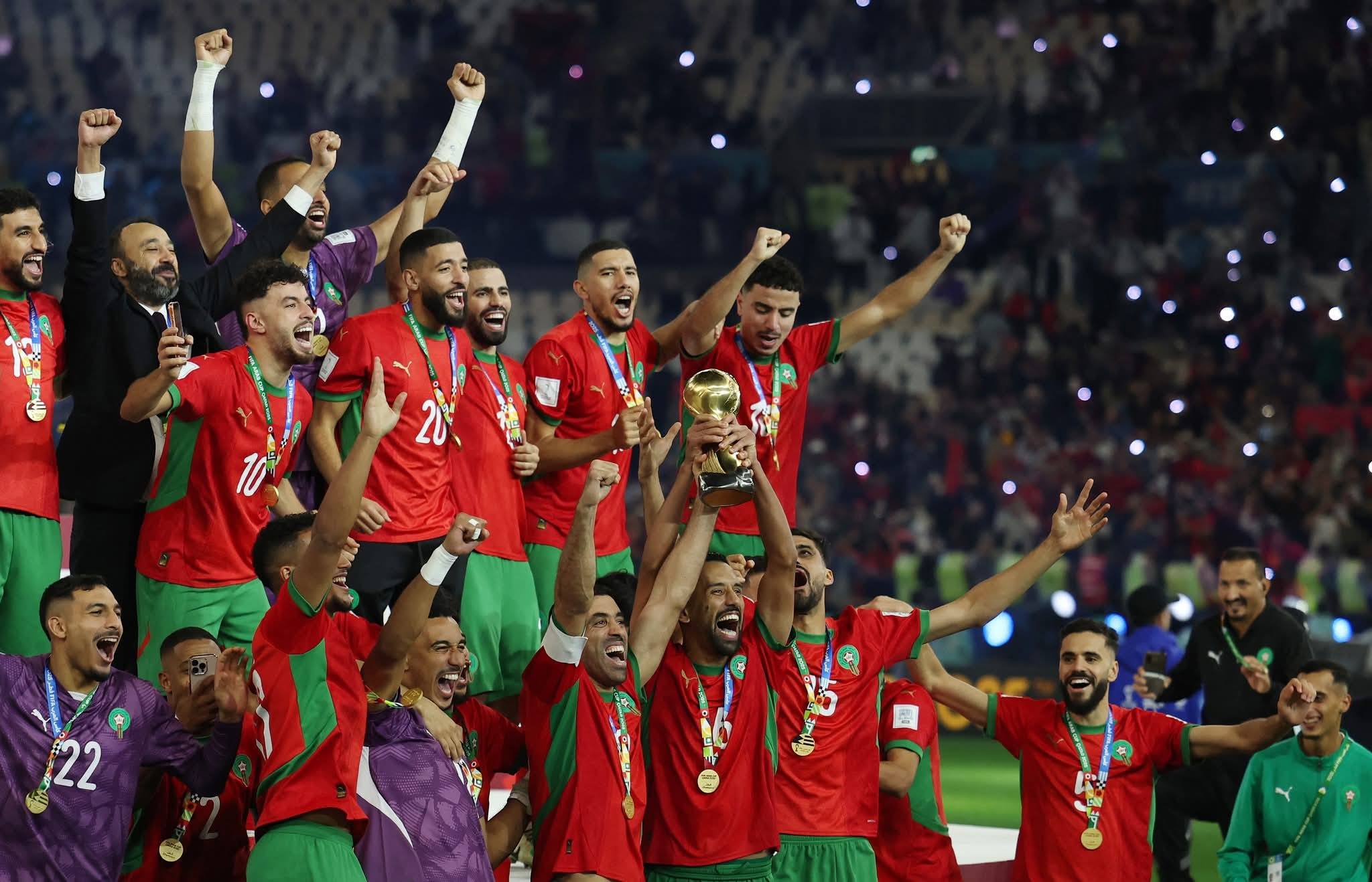 أسود الأطلس المنتخب المغربي الرديف: تتويج مستحق لكأس العرب 2025 بعد رحلة مثيرة في قطر